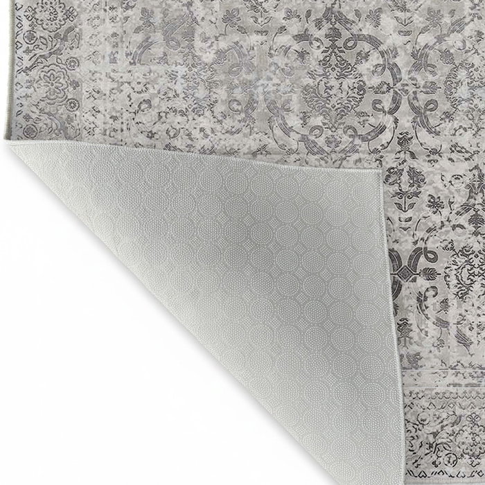 Conceptum Alfombra 180 x 280 cm Crema y Visón 100% Algodón